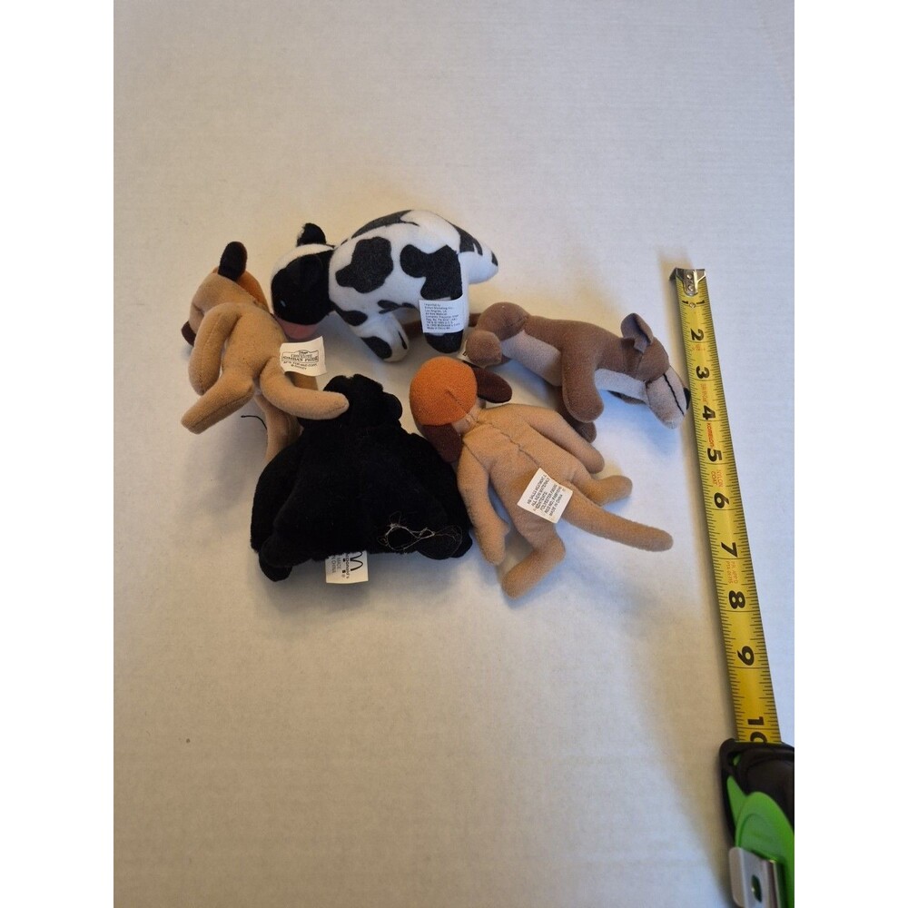 Vintage 1998 McDonald's Disney Lion King 2 Simba's Pride Plush Toys Lot of 5 - Picture 2 of 9